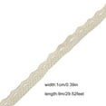 thumbnail image 2 of ZheElen 1 Roll Lace Craft Ribbon Stylish DIY Craft Sewing Accessory Lace Trim Type4 1Set, 2 of 6