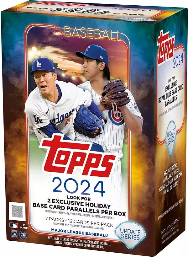 Topps 2024 Series 2 Baseball Trading Card Hanger Box, 59