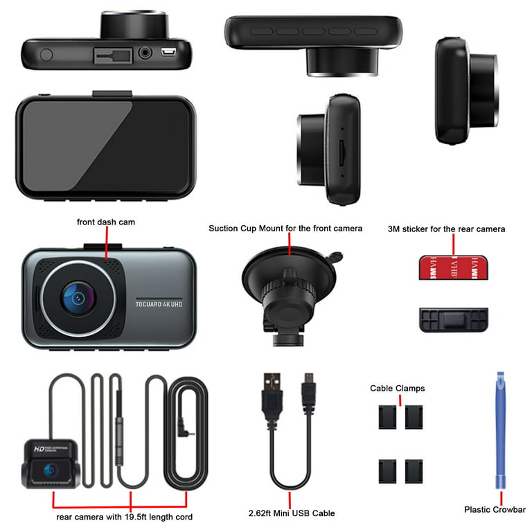 3 Camera Car DVR Dash Cam Video Recorder 1080p HD CT01 » Gadget mou