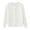 White, variant on TAmten Kids School Uniform Sweater Girls Cardigan Button Front Long Sleeve Knit Soft Blue,4-5 Years