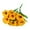 O, variant on Artificial Sunflower Bouquet for Restaurant Partition Arrangement, Silk Flowers for Wedding Decoration Home Decor, Realistic Floral Centerpiece for Table Display 12X8 Inches, Silk Flowers *1