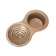 thumbnail image 2 of Molde para cupcakes Billuyoard herramienta para hornear pasteles grandes acero al carbono color oro, 2 of 6