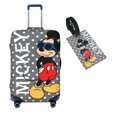 thumbnail image 1 of Anime Cartoon Mickey Mouse (8) Travel Suitcase Protector Elastic Washable Protective Baggage Covers With Concealed Zipper For 25-28 Inch Suitcase - L, 1 of 6