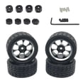 thumbnail image 3 of Wheel Rims and Tires Tires D90 D91 MN98 MN99S Black, 3 of 6