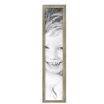 thumbnail image 2 of ArtToFrames 7" x 34" Silver Compo Dark Wash Picture Frame, 7x34 inch Silver Wood Poster Frame (WOM-5227),  Pack, 2 of 7