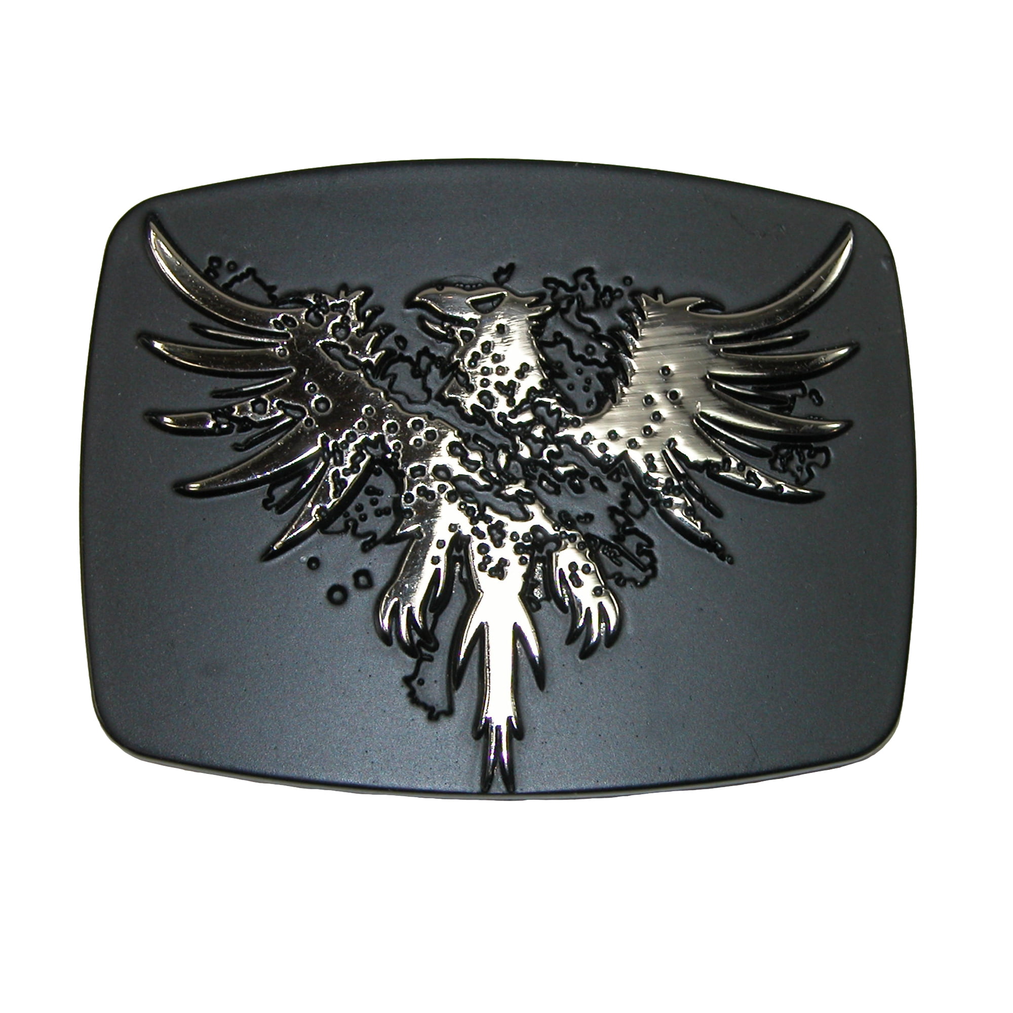 chrome belt buckle