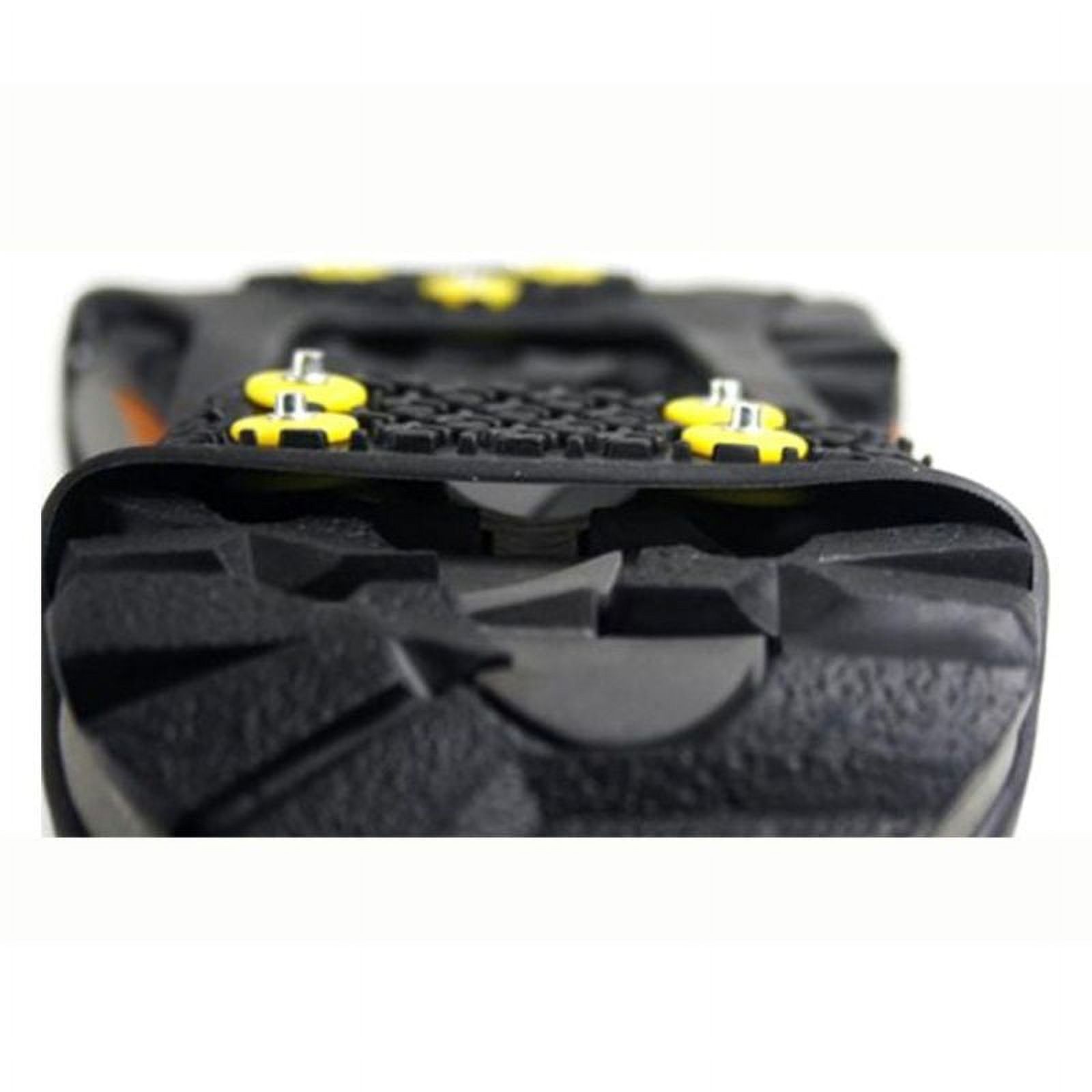 Snow Grippers Ice Cleats - Snow Grips Crampons Anti-Slip Traction Cleats Ice Grippers for Shoes and Boots - Steel Studs Slip-on Stretch Footwear for Women Men Kids - image 5 of 6