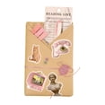 thumbnail image 3 of Cita con un libro Suministros para scrapbooking Accesorios decorativos de decoración Bookish Rosa, 3 of 9