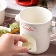 thumbnail image 6 of Fondue Mug Ceramic Chocolate Melting Pot Mugs Snack Candy Melter Coffee, 6 of 6