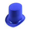 thumbnail image 2 of Pink Season High Top Hat Magician High Hat British Black Jazz Topper Hat Male And Female Court Gentleman Flat Felt Hat for Performances Role Play Christmas, 2 of 2