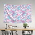 Adobk Tie Dye Print Tapestry Wall Tapestry 60x40 Inch, Wall Hanging