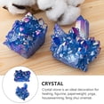 thumbnail image 4 of 2pcs Natural Crystal Decorative Cluster Desktop Ornament Craft Material, 4 of 8