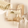 thumbnail image 6 of Non Slip Wide Shoulder Clothes Hangers, Thick Plastic Garment Organizer With Mark Free Grip Design, Sturdy Wardrobe Hangers for Shirts Coats Sweaters Dresses Wet and Dry Clothing Storage, 6 of 7