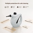 thumbnail image 5 of Pressurized Steam Cleaner for Home Portable Handheld High Temperature Steam for Couch Clothes Car Seats Kitchen US Plug, 5 of 6