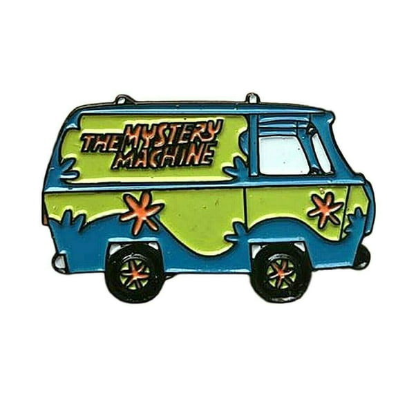 Scooby Doo Van 1 Inch Wide Enamel Metal Pin