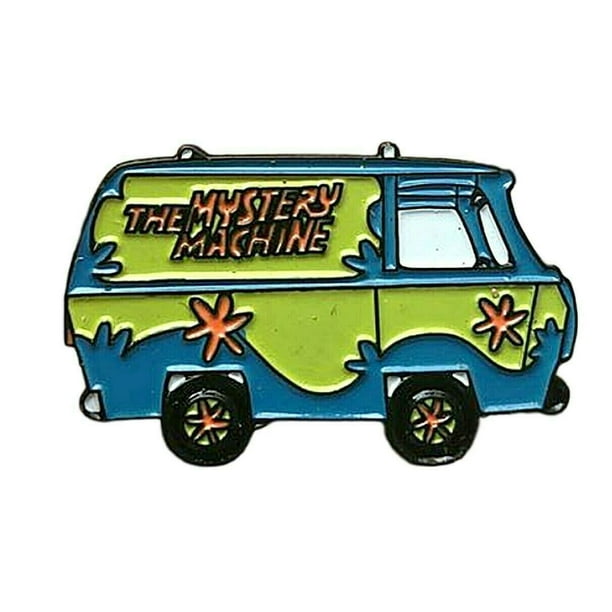 Scooby Doo Van 1 Inch Wide Enamel Metal Pin 