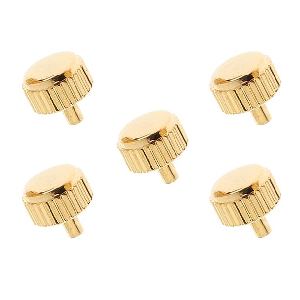 Juego de coronas para reloj de pared de 5 piezas que satisface sus necesidades de reparación de relojes de pared o Oro 5mm