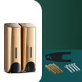thumbnail image 1 of Soap Dispenser Wall Mounted Liquid Bathroom Hand Soap Shower Gel Shampoo, 1 of 11