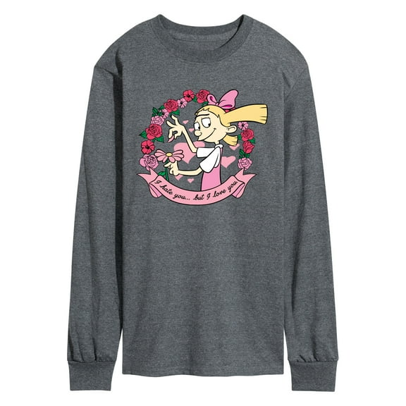 Hey Arnold! - Valentine's I Love You - Men's Long Sleeve T-Shirt