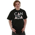 thumbnail image 4 of Canada Maple Leaf Flag Patriotic Men's Graphic T Shirt Tees Brisco Brands M, 4 of 5