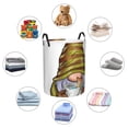 thumbnail image 3 of Lsque Fishing Gnome Fisherman pattern Laundry Hamper Basket, Tall Woven Rope Hamper Basket for Clothes, Lightweight Storage Basket, Collapsible Waterproof-Medium, 3 of 8