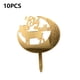 thumbnail image 3 of Suministros de decoración de pasteles Lalesser Bairam Exquisite Herramientas para hornear Educible Glitter Gold Cumpleaños Candle Corban Festival JM01350 Paquete de 10 Noticed HA011751-01, 3 of 7