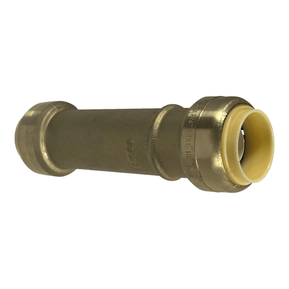 1 Pcs XFITTING Push Fit 3/4 Inch x 3/4 Inch Push Fit Slip Coupling, Push Fit Repair Coupling, 28-4-2=1XX