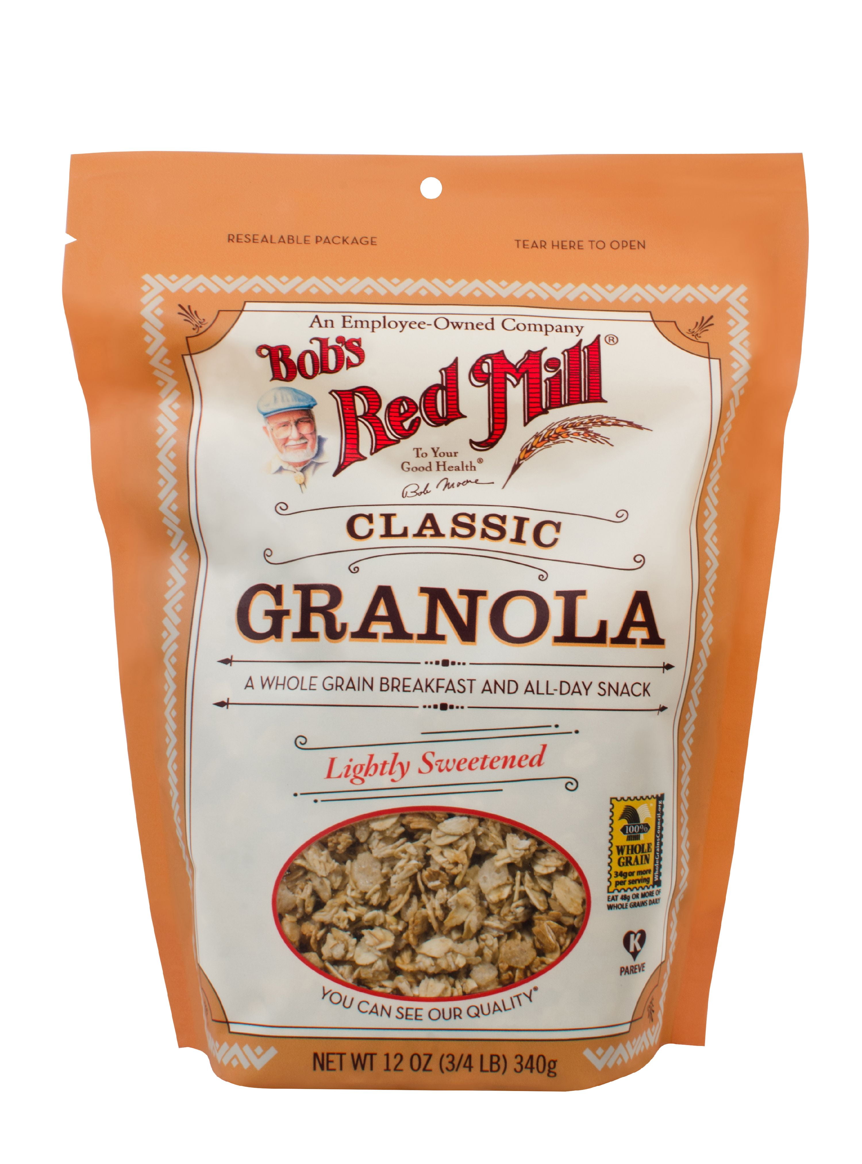 Bob'S Red Mill Classic Granola 12 oz. (4 count)
