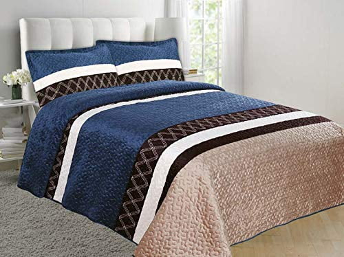 navy coverlet queen