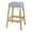 Baby Blue, variant on Beaumont Lane Coastal Rattan Bar Stool Chair With Square Seat & Footrest - Beige