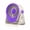 Purple, variant on Beforeyayn Desktop Small Fan For Home Use, Plug In Design Quiet Mini Table Fan, Desk Or Bedroom Office, Speed Adjustable Compact Living Room Fan