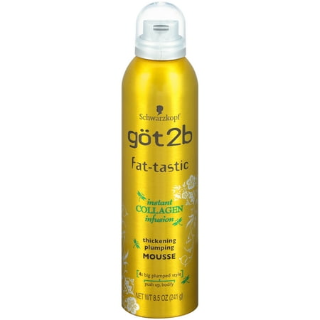 Got2B Fat-tastic Thickening Plumping Hair Mousse, 8.5