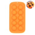 thumbnail image 2 of Cubo De Hielo De Calabaza De 10 Rejillas, Molde Para Pastel De Calabaza, Resistente Al Calor, Antiadherente, Molde Para Bandeja De Hielo Para Pasteles, Fácil De Quitar Para Cocina, Refrigerador, Horno Methold HA013247-00, 2 of 7