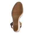 thumbnail image 3 of Time and Tru Women's Casual Eyelet Espadrille Wedges with Ankle Strap, Sizes 6-11, 3 of 7