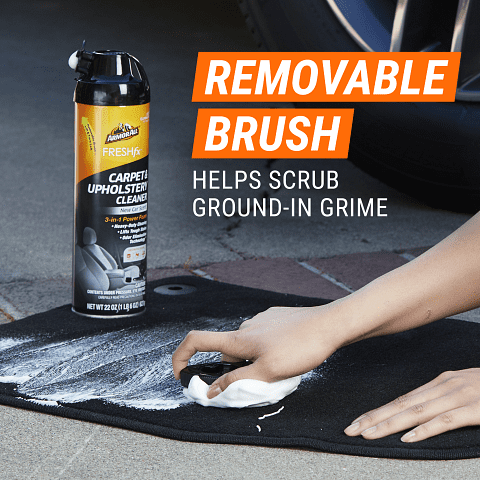 Armor All FreshFX Smoke Odor Eliminator Kit – Fogger Car Bomb Spray (Midnight Air Scent) + Power Foam Automotive Cleaner, 2-Piece Bundle