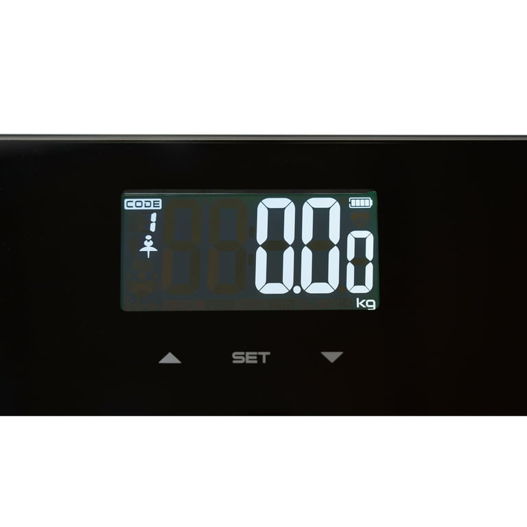 Better Homes & Garden Body Composition Digital Scale, LCD Display