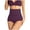 Purple, variant on High Waisted Shapewear Panties for Women Seamless Butt Lifting Body Shaper Underwear Girdle Panty S-4XL