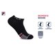 thumbnail image 3 of Calcetines Fila No Show para mujer, color negro/multicolor (paquete de 10), talla única, 3 of 3