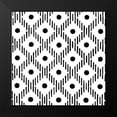 thumbnail image 2 of Baxter Mill Archive 12x12 Black Modern Framed Museum Art Print Titled - Graphic Design II, 2 of 5