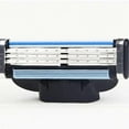 thumbnail image 4 of 24 Pcs Lames de Rasoir Remplaçables Recharges Manuelles 3 Lames Recharges 3 Recharges pour Hommes, 4 of 5