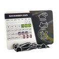 thumbnail image 1 of 2025 Racing Calendar Edition Track Events Monthly Planner Wall Hanging Organizer Motivational Design, 1 of 7