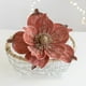 thumbnail image 1 of Flores de magnolia artificiales Decoraciones navideñas Tela con lentejuelas brillantes ¡Elegantes motivos florales para ramos y decoración de eventos!, 1 of 4