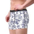 thumbnail image 4 of Naloa World Travel2 Print Mens Underwear - Boxers for Men, Classic Briefs for Men, 4 of 9