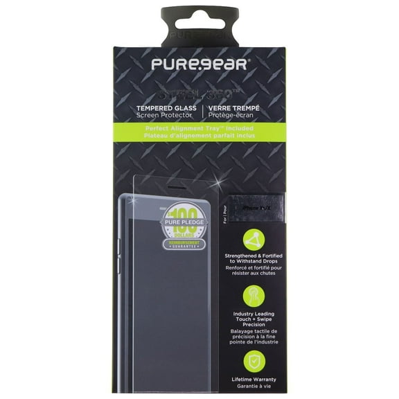 Puregear Steel 360 Tempered Glass Screen Protector For Iphone Xs/Iphone X/Iphone 11