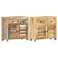 thumbnail image 3 of vidaXL Sideboard 27.6"x11.8"x26.8" Solid Wood Mango, 3 of 10