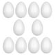 thumbnail image 1 of Huevos de Pascua DIY de espuma con acuarela, juguetes para pintar, huevos falsos en blanco para la cocina 120 mm 10 piezas, 1 of 8