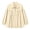 Beige, variant on Lmueinov Long Sleeve Shirts for Women Tie Neck Cotton Linen Lightweight Casual Tops Button Down Shirts for Women Loose Fit Solid Beach Office Blouses