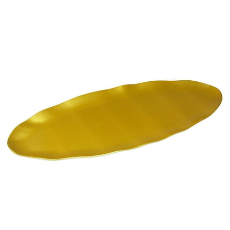 

Catering Collection Oval Platter 30 W X 12 L Melamine Gold 6 packs