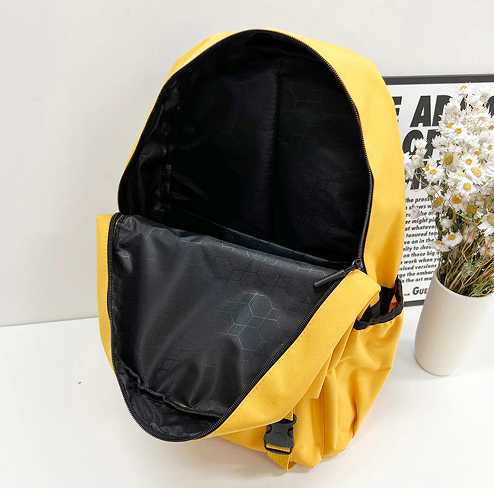 CARTER LT. Mini All Day Backpack, Cute Small Backpack Purse Bag (Pale Yellow)  - Shop hellolulu Backpacks - Pinkoi