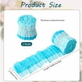 thumbnail image 2 of Crepe Paper Streamers 2 Rolls 2.8in/7cm Blue Birthday Party Tissue Decorations Wedding DIY Craft Graland, 2 of 9